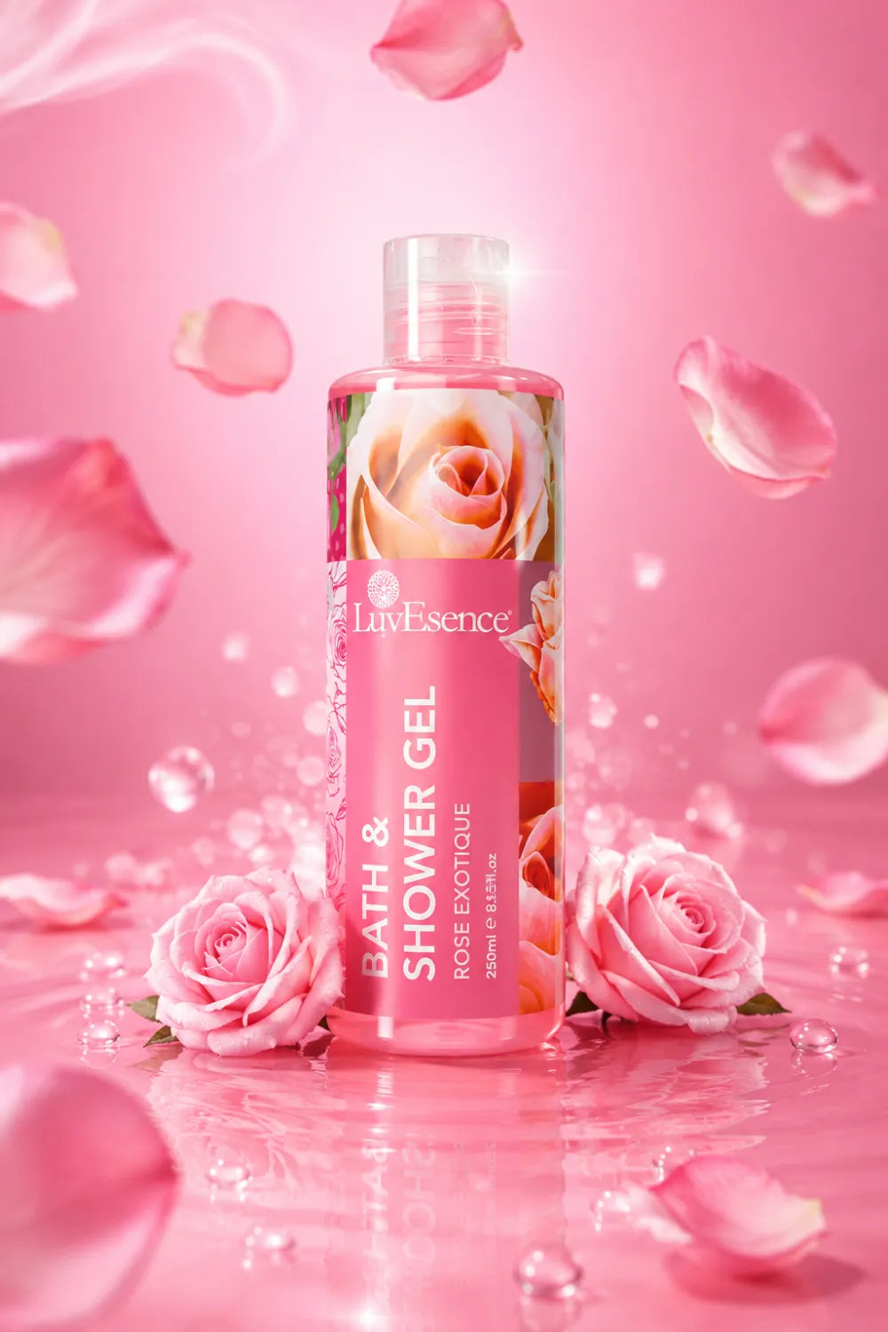 LuvEsence Rose Exotique Bath & Shower Gel  - 250ml