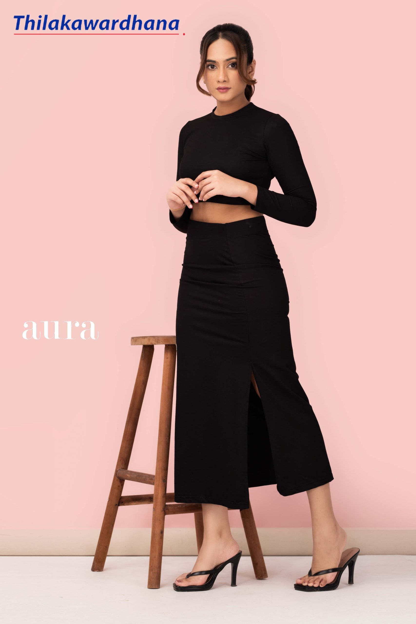 Bella Ribbed Bodycon 2pcs Dress Thilakawardhana