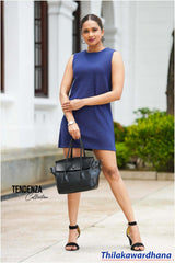 Tendenza Sleeveless Shift Mini Dress