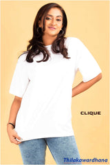 Clique Girl Power Premium Oversized T Shirt