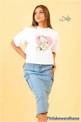 Bella Graphic Printed T Shirt