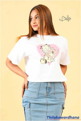 Bella Graphic Printed T Shirt