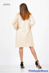 Aura Long Sleeve Shift Dress