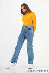 High Waist Mom Jean