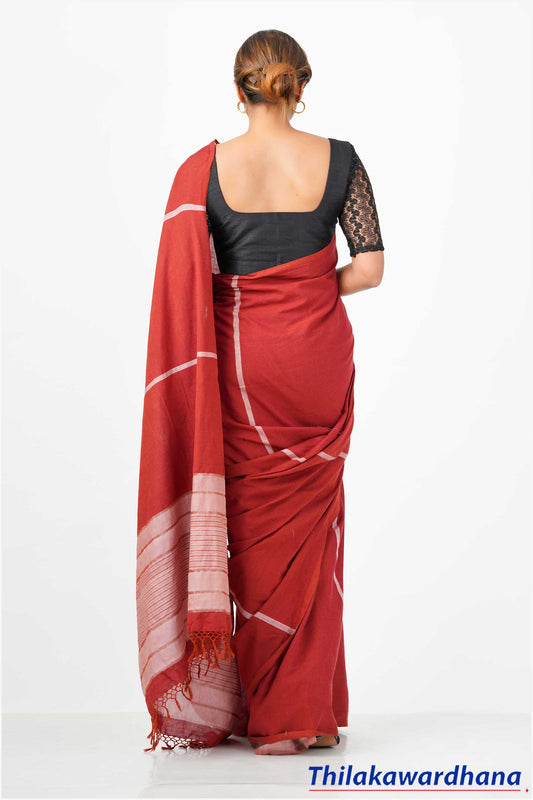 Border Detailed Cotton Saree