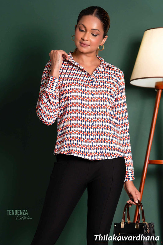 Tendenza Buttoned Down Long Sleeve Shirt