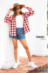 Tendenza Drop Shoulder Oversized Shirt