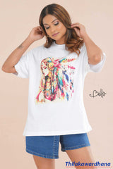 Bella Graphic Printed T Shirt