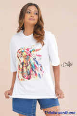 Bella Graphic Printed T Shirt