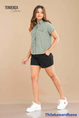 Tendenza Button down Flap Pocket Top