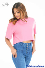 Bella Short Sleeve Rib Top