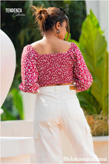 Tendenza Floral Crop Top