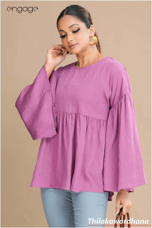 Engage Lavender Grace Tunic Top