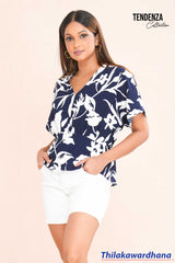 Tendenza Printed Carey Top