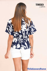 Tendenza Printed Carey Top