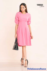 Tendenza Sleeve Lace Detailed Dress