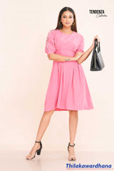 Tendenza Sleeve Lace Detailed Dress