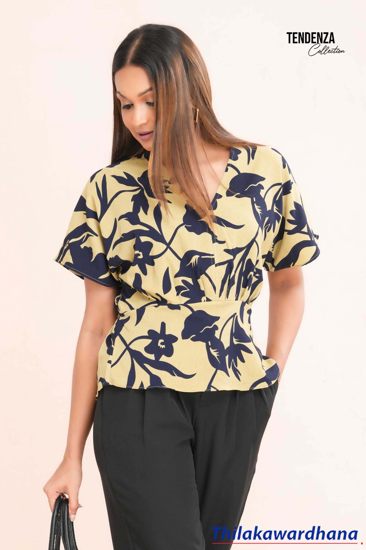 Tendenza Printed Carey Top