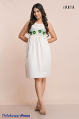 Aura Floral Crochet Summer Dress