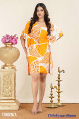 Tendenza Monochrome Muse Kaftan Dress