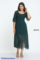 Aura Soft Elegance Maxi Dress