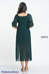 Aura Soft Elegance Maxi Dress