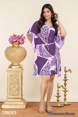 Tendenza Monochrome Muse Kaftan Dress