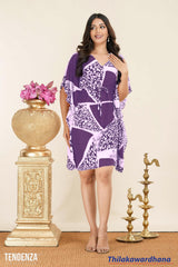 Tendenza Monochrome Muse Kaftan Dress