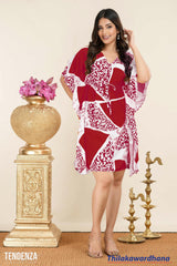 Tendenza Monochrome Muse Kaftan Dress