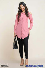 Tendenza Long Sleeve Cut Out Detailed Top