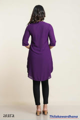Engage Royal Orchid Tunic Top