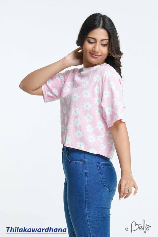 Bella Floral Printed Tee
