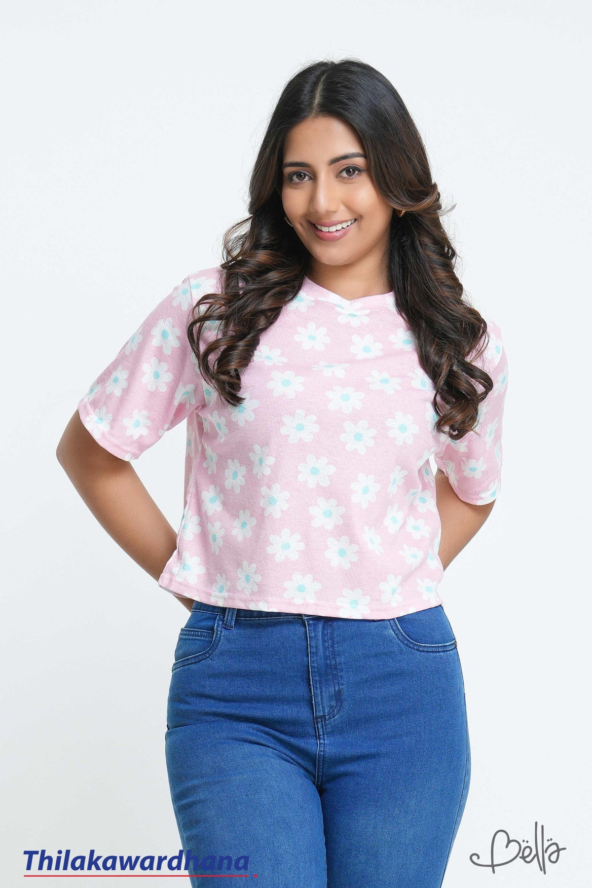 Bella Floral Printed Tee