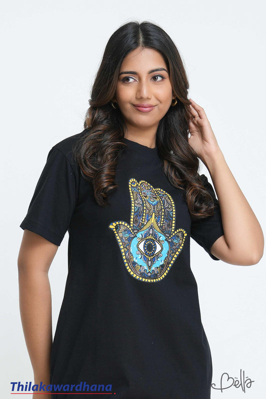 Bella Graphic Printed T Shirt Dress