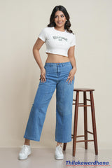 High-Rise Seam Detailed Jean
