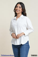 Tendenza Dropped Shoulder Oversized Shirt