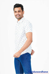 Men's Short Sleeve Printed Shirt