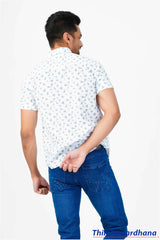 Men's Short Sleeve Printed Shirt