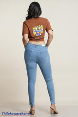 Light Washed Skinny Jean