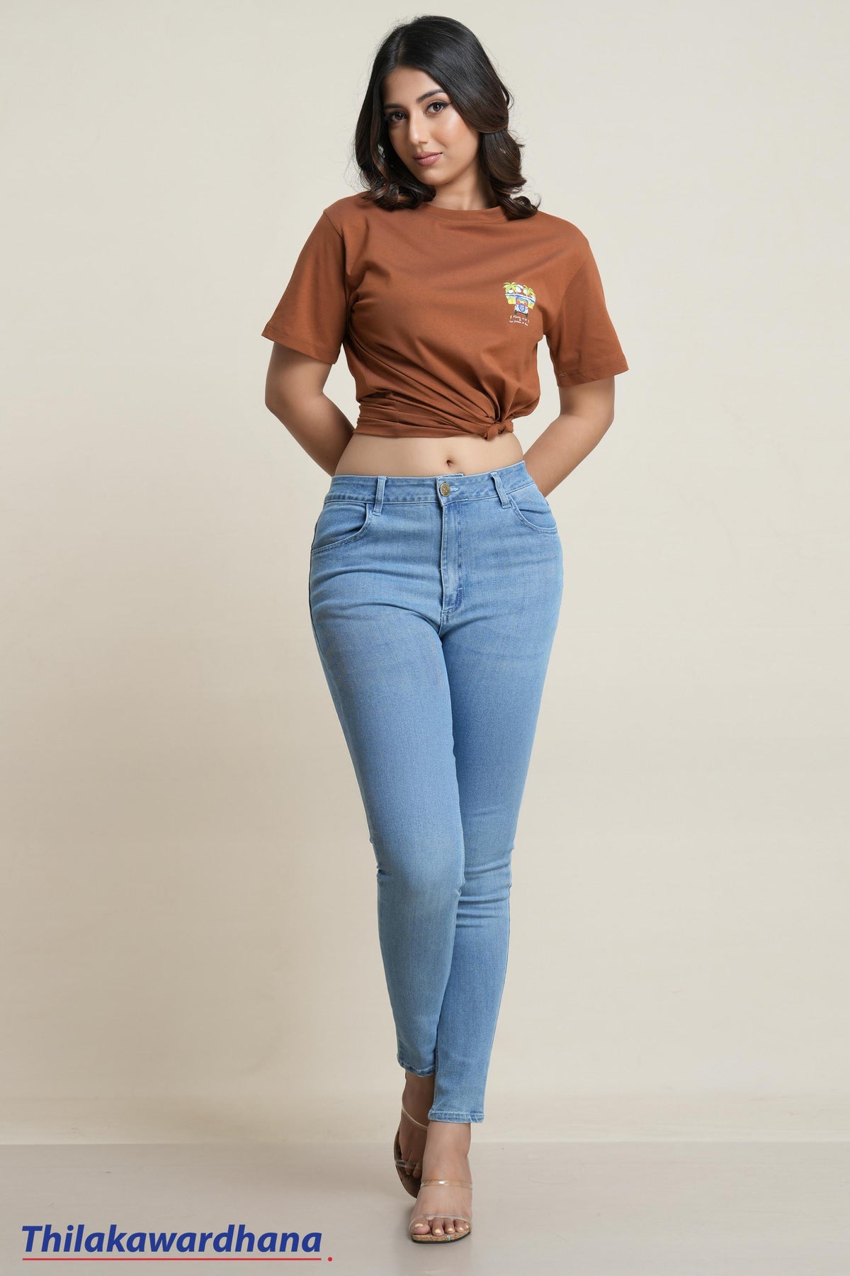 Light Washed Skinny Jean