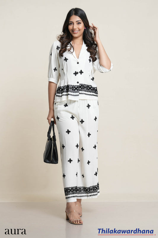 Aura Noir Charm Co-Ord Dress