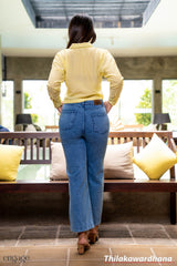 Everyday Comfort Straight-Cut Mom Jean