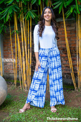 Tendenza Waist Gathering Loose Fit Pant