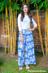Tendenza Waist Gathering Loose Fit Pant