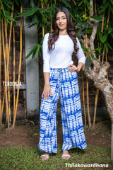 Tendenza Waist Gathering Loose Fit Pant