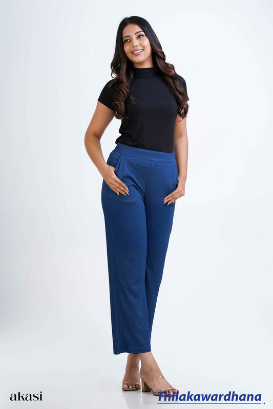 Akasi Indigo Flare Trouser