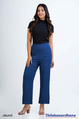 Akasi Indigo Flare Trouser
