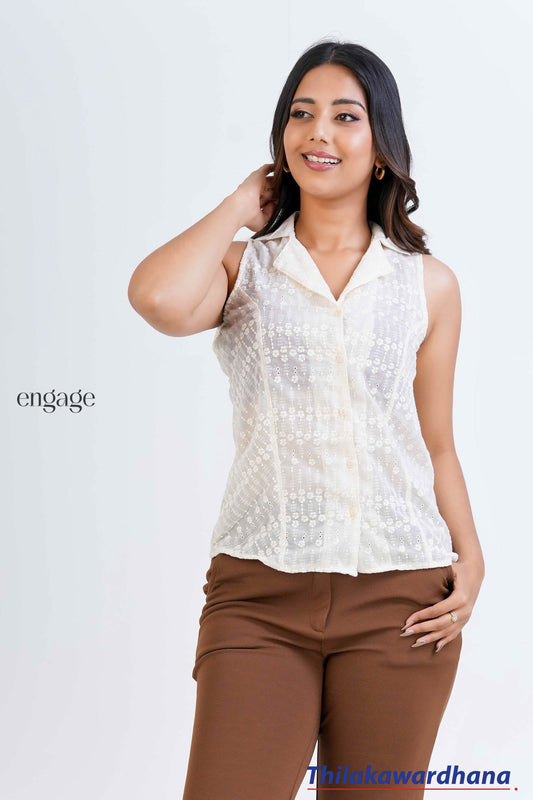 Engage Sleeveless Cutlon Top