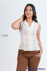 Engage Sleeveless Cutlon Top