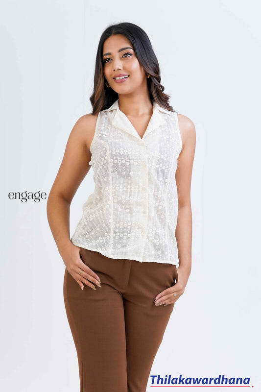 Engage Sleeveless Cutlon Top